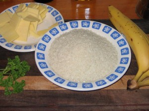 banana_rice_01 Ingredients for BAked Banana Rice