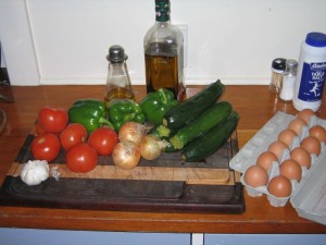 pisto_01 Ingredients for Pisto