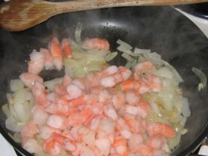 peppers_02 Frying the prawns