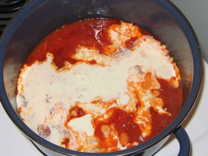 peppers_06 Creamy tomato sauce