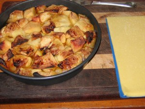 The apples ready!